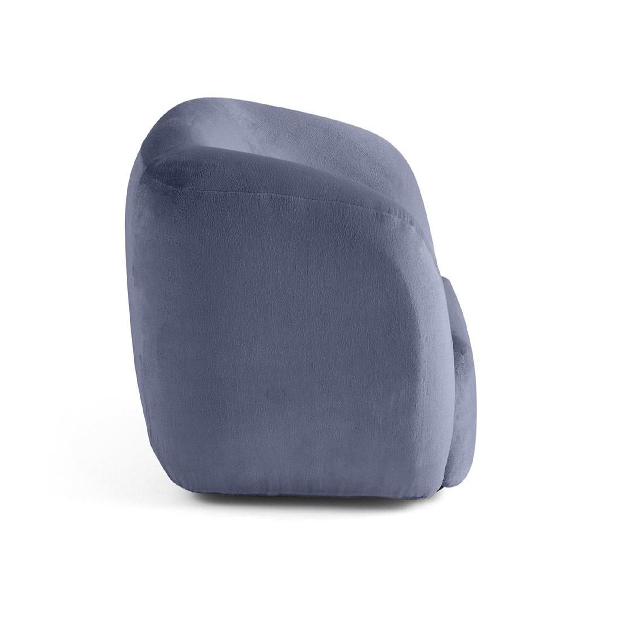 Voir la diapositive 5 : LISA DESIGN Ernee - fauteuil cocon - en velours