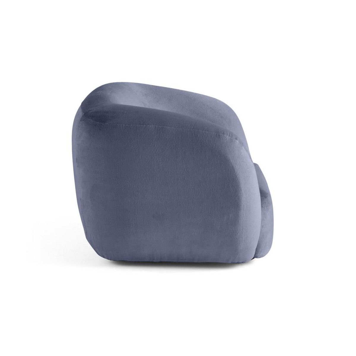 LISA DESIGN Ernee - fauteuil cocon - en velours