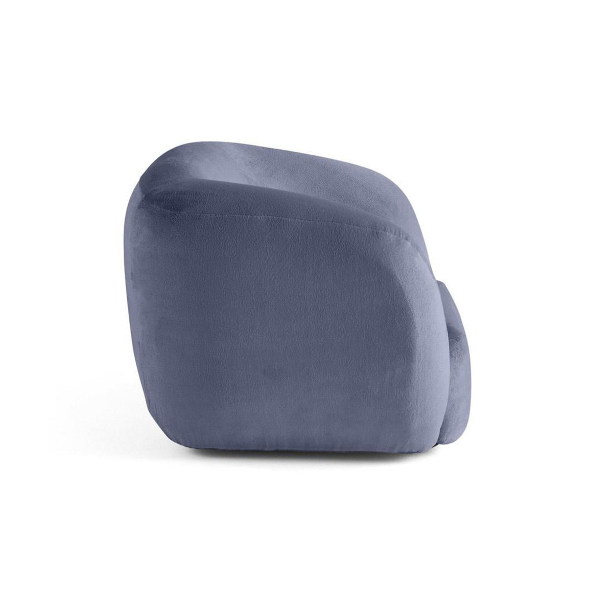 LISA DESIGN Ernee - fauteuil cocon - en velours