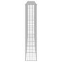 Voir la diapositive 4 : VIDAXL Mur en gabion avec couvercles Acier galvanise 300x30x150 cm