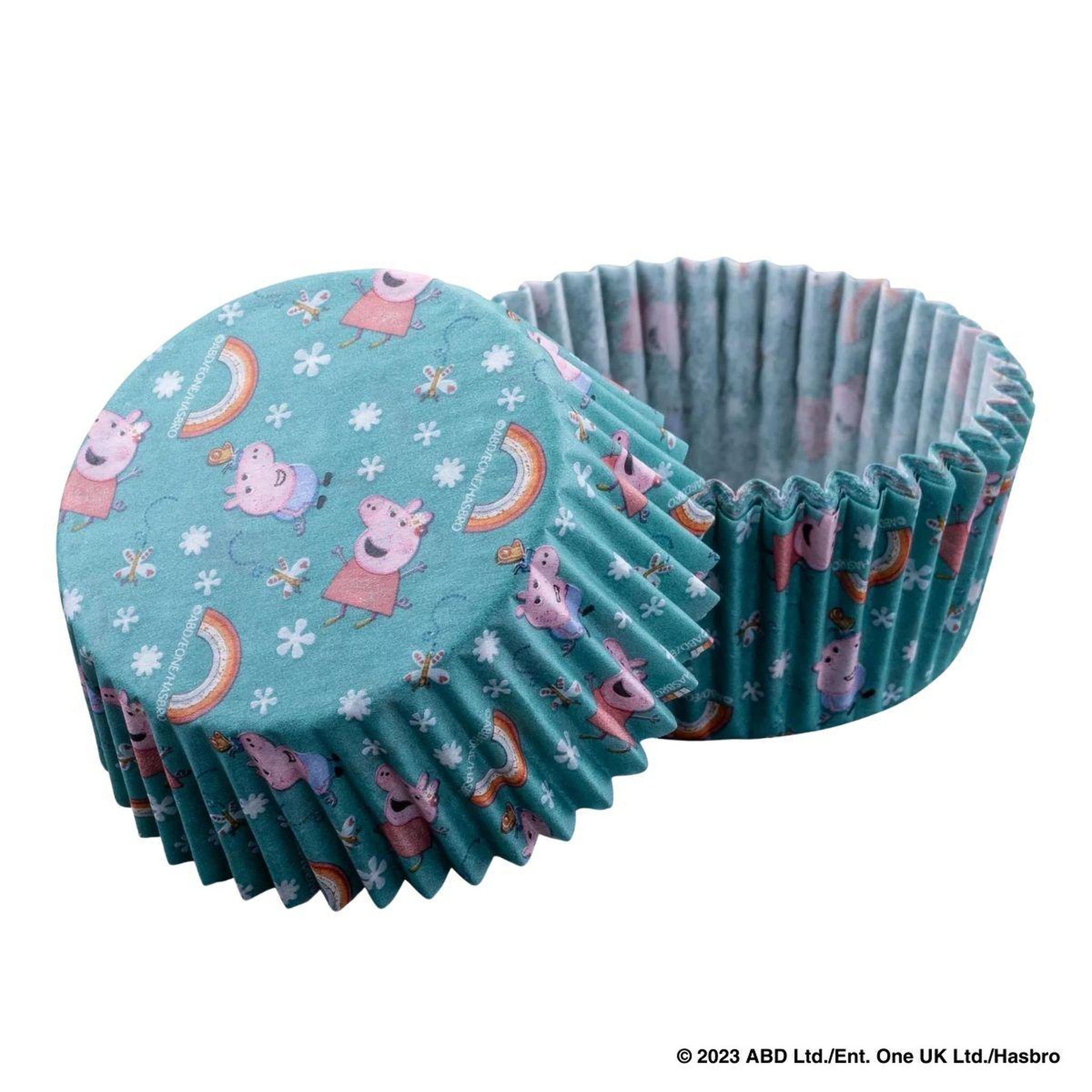 DR.OETKER Ensemble 50 moules à muffins en papier 6 cm dr. Oetker peppa pig