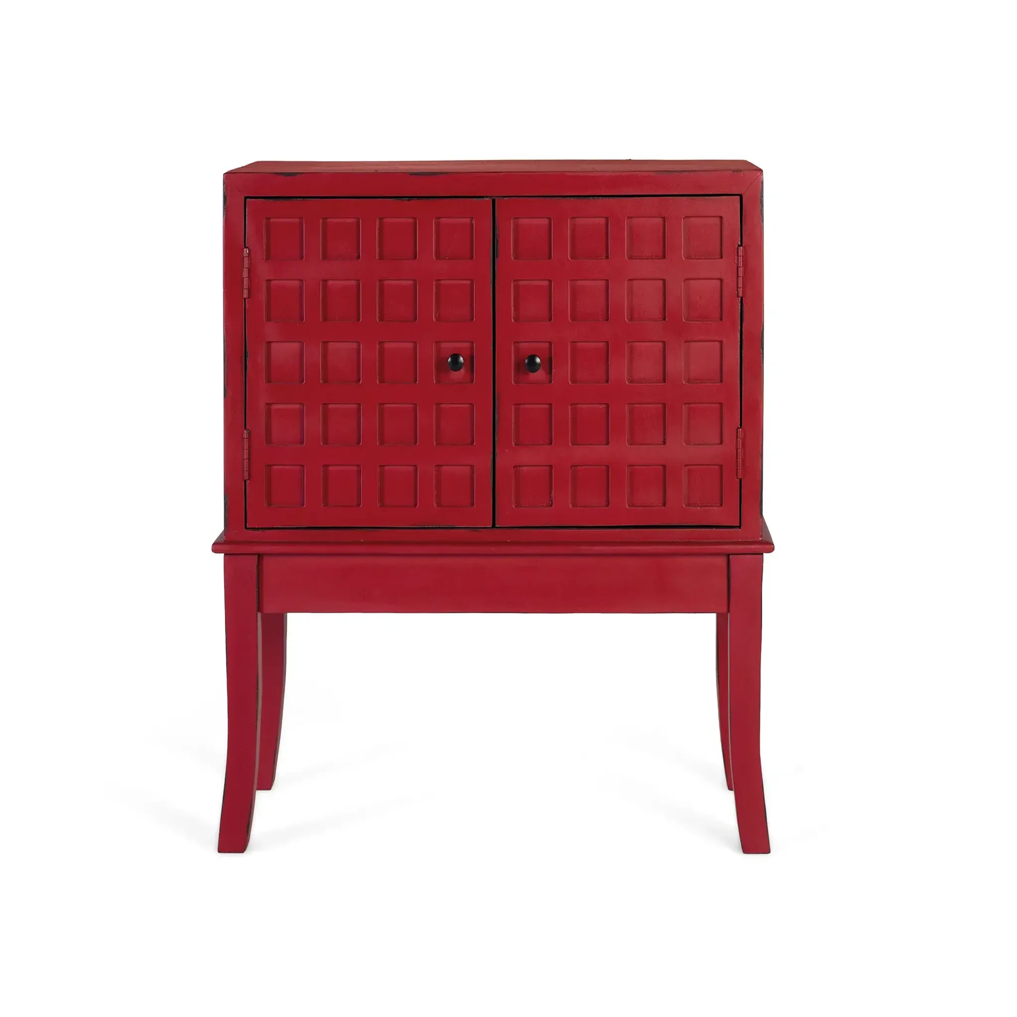 GINER Y COLOMER SL Meuble d'appoint en bois de manguier 81 cm style contemporain oriental