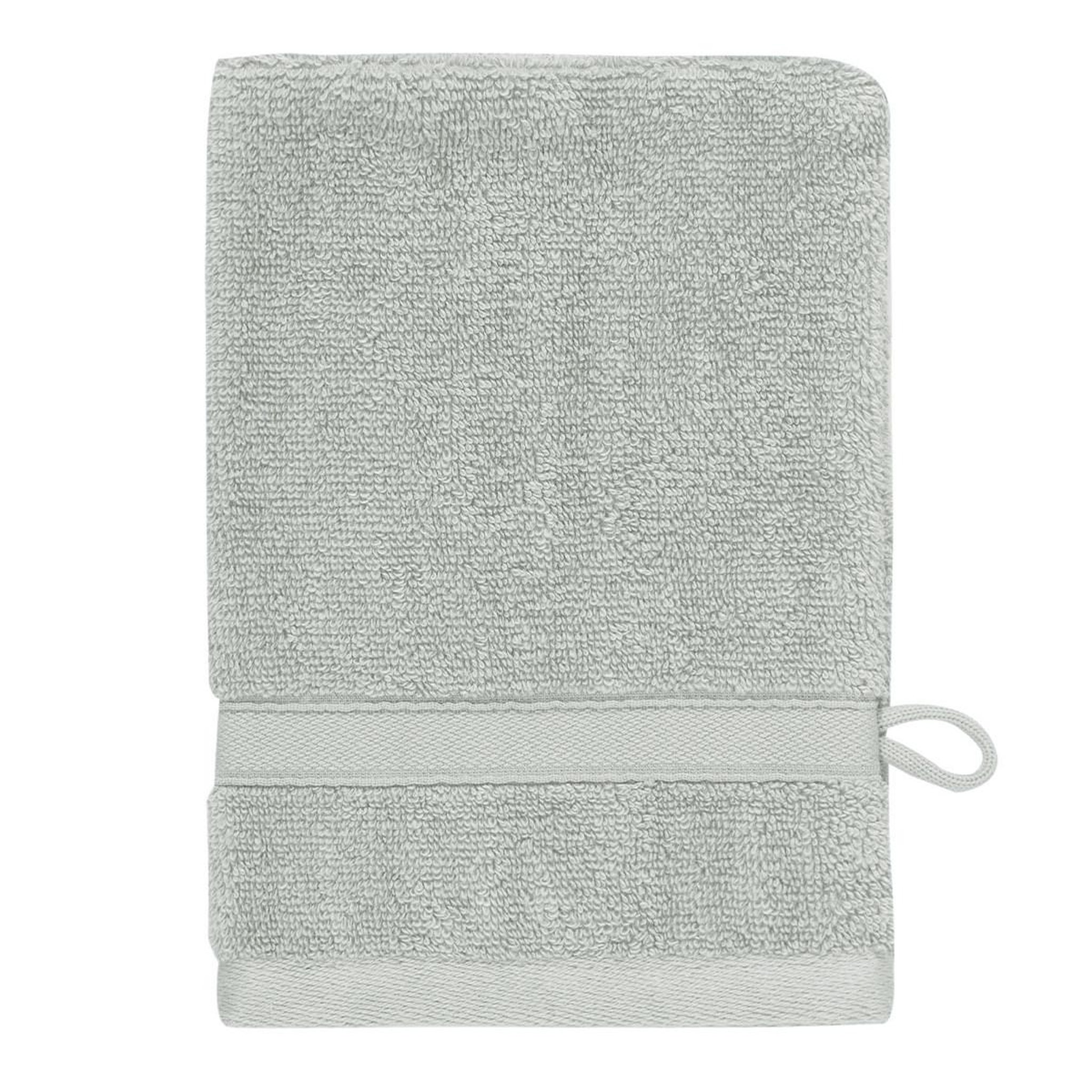 Voir la diapositive 2 : Sensei Maison Lot de 3 gants de toilette 600 g/m² SENSILK - 16x22 cm