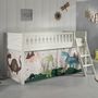 Voir la diapositive 5 : Paris Prix Lit Enfant Tente  Scott Dino  90x200cm Blanc