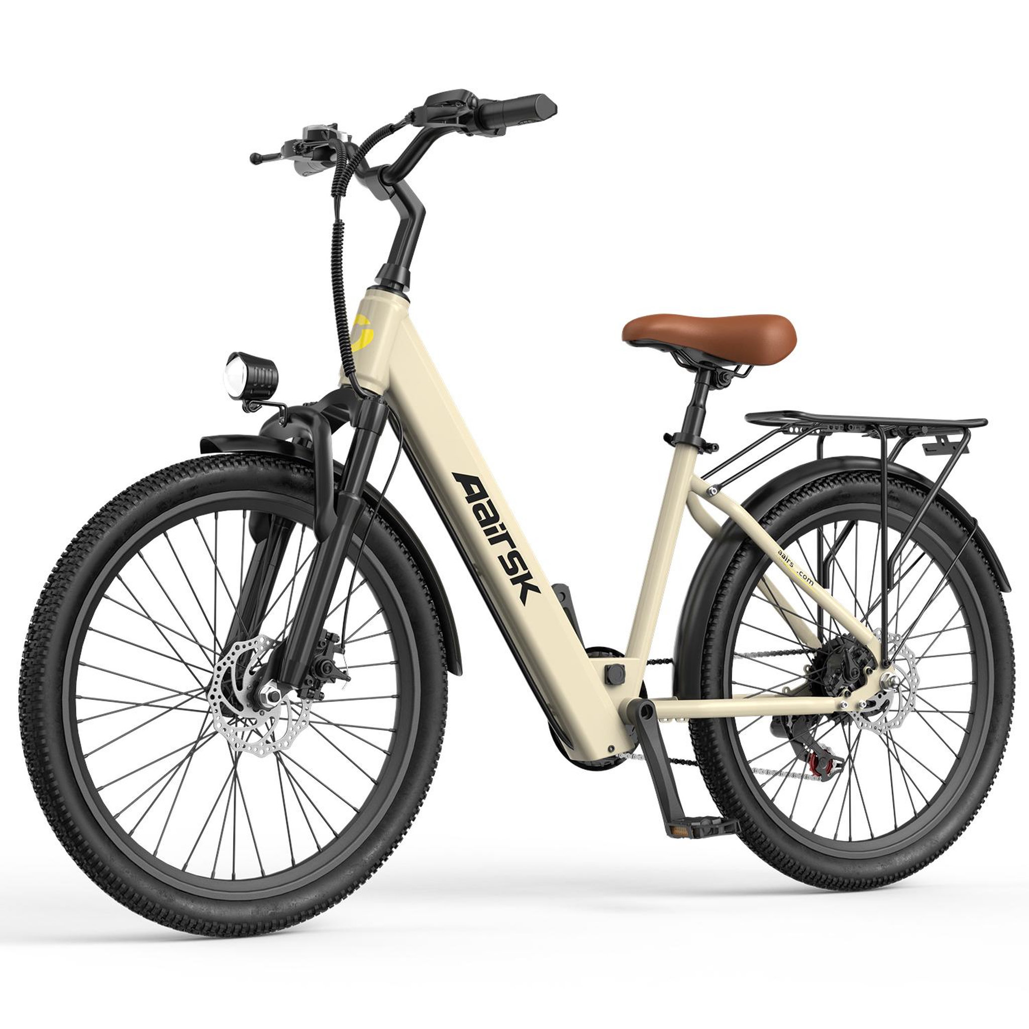 AAIRSK Vélo électrique urbain aairsk su7, 24 pouces, pour adultes, 36 v 250 w 13 ah, déverrouillage nfc