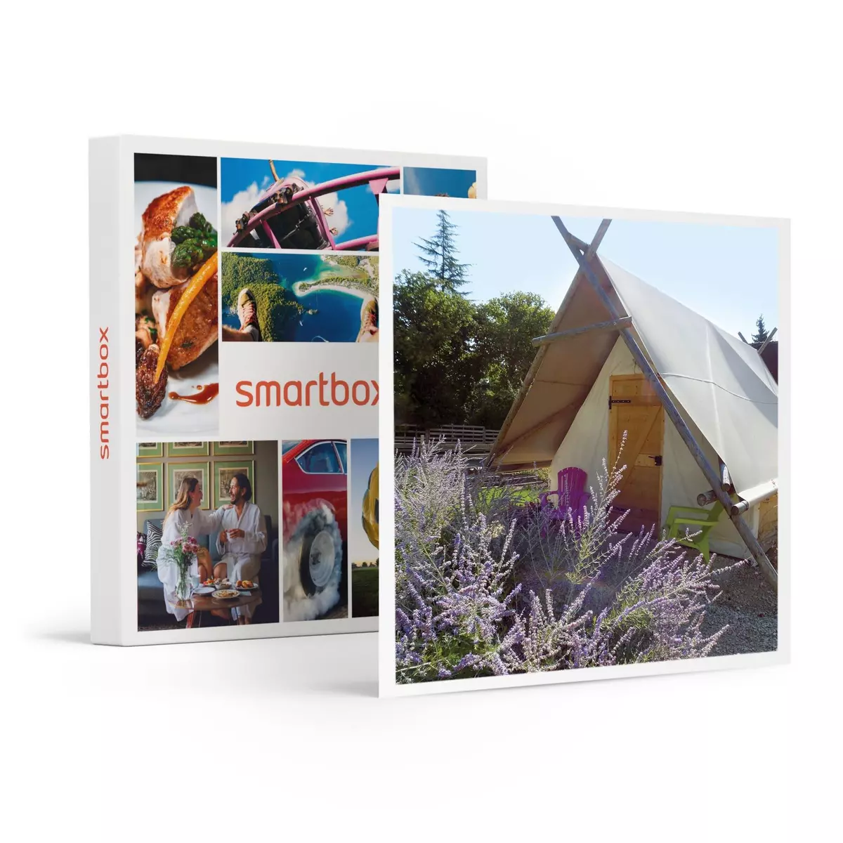 Smartbox 3 jours insolites en famille dans une tente près de Troyes - Coffret Cadeau Séjour