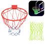 Voir la diapositive 1 : BUMBER Pack arceau de basket  rouge ( 45 cm) et filet phosphorescent inclus