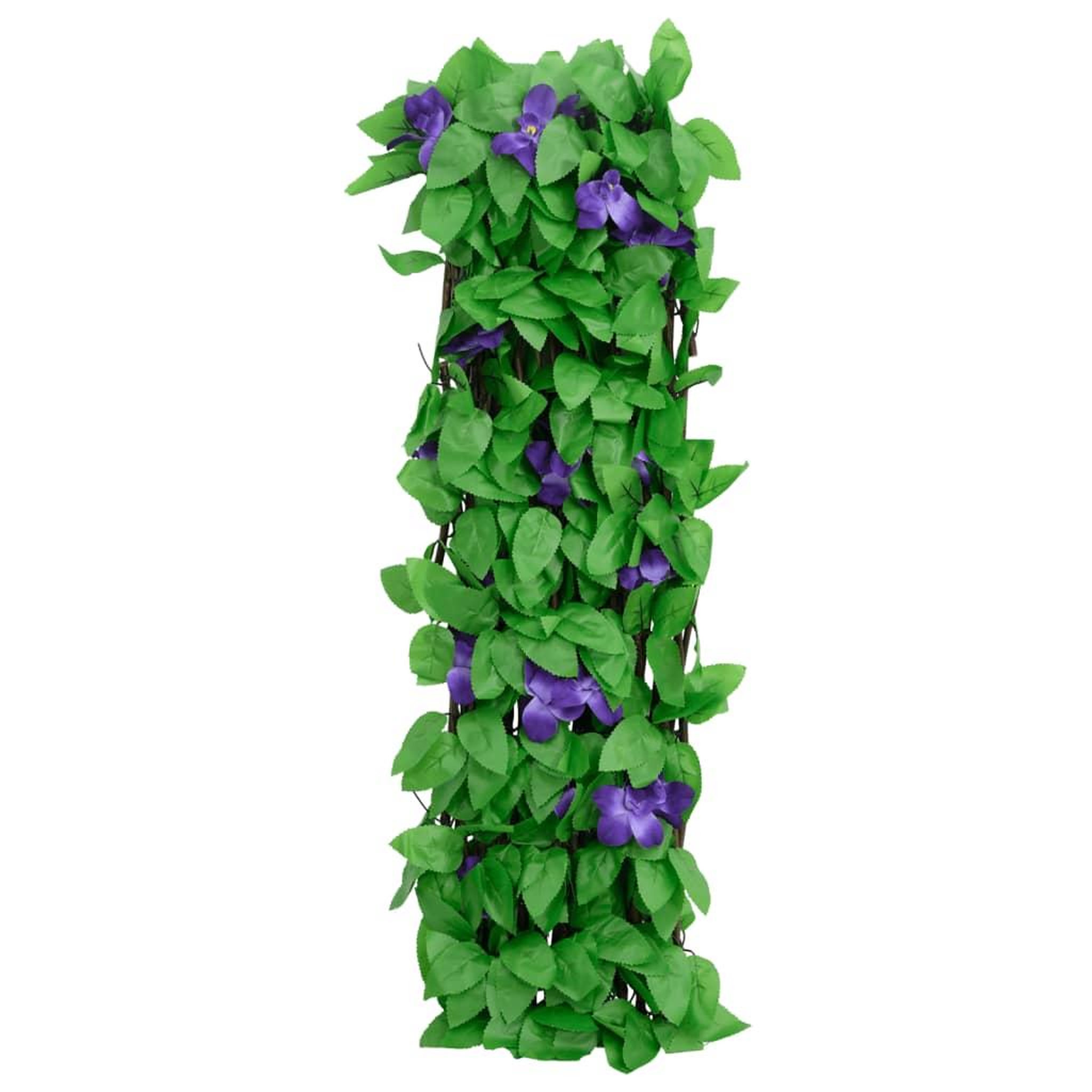 Voir la diapositive 4 : VIDAXL vidaXL Treillis de lierre artificiel extensible vert 180x70 cm