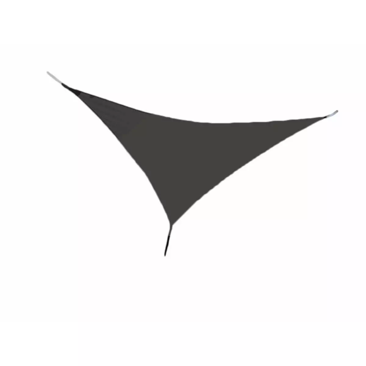 Jardiline Voile d'ombrage triangulaire SERENITY 3,60 x 3,60 x 3,60 m - Noir - Jardiline