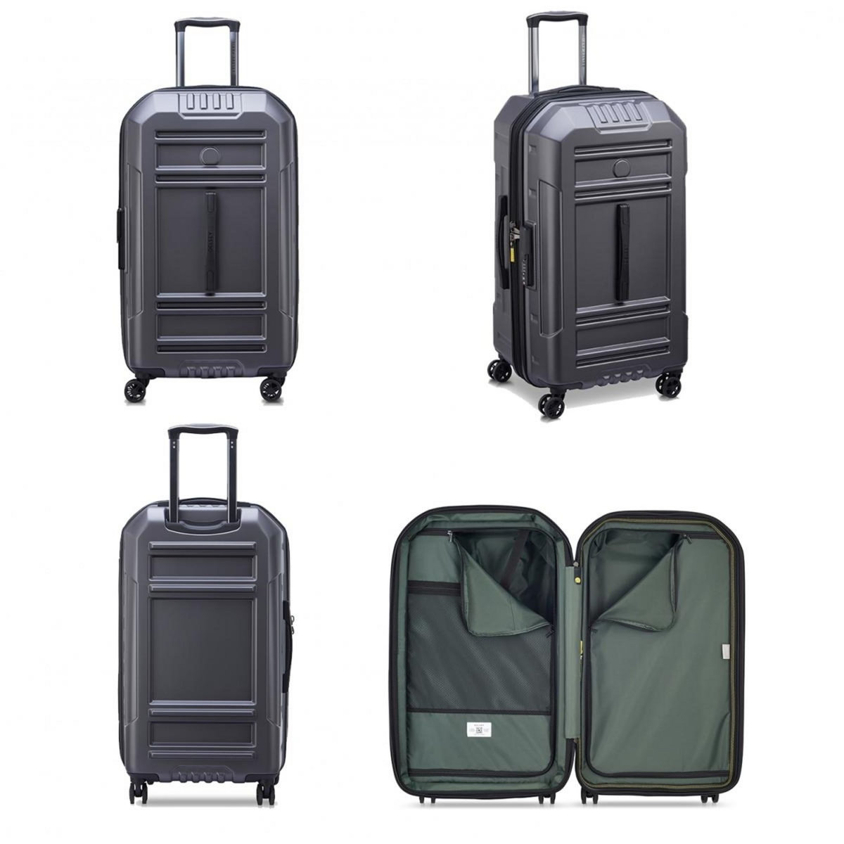 Delsey Grande valise rigide Trunk Rempart TSA polycarbonate 73cm