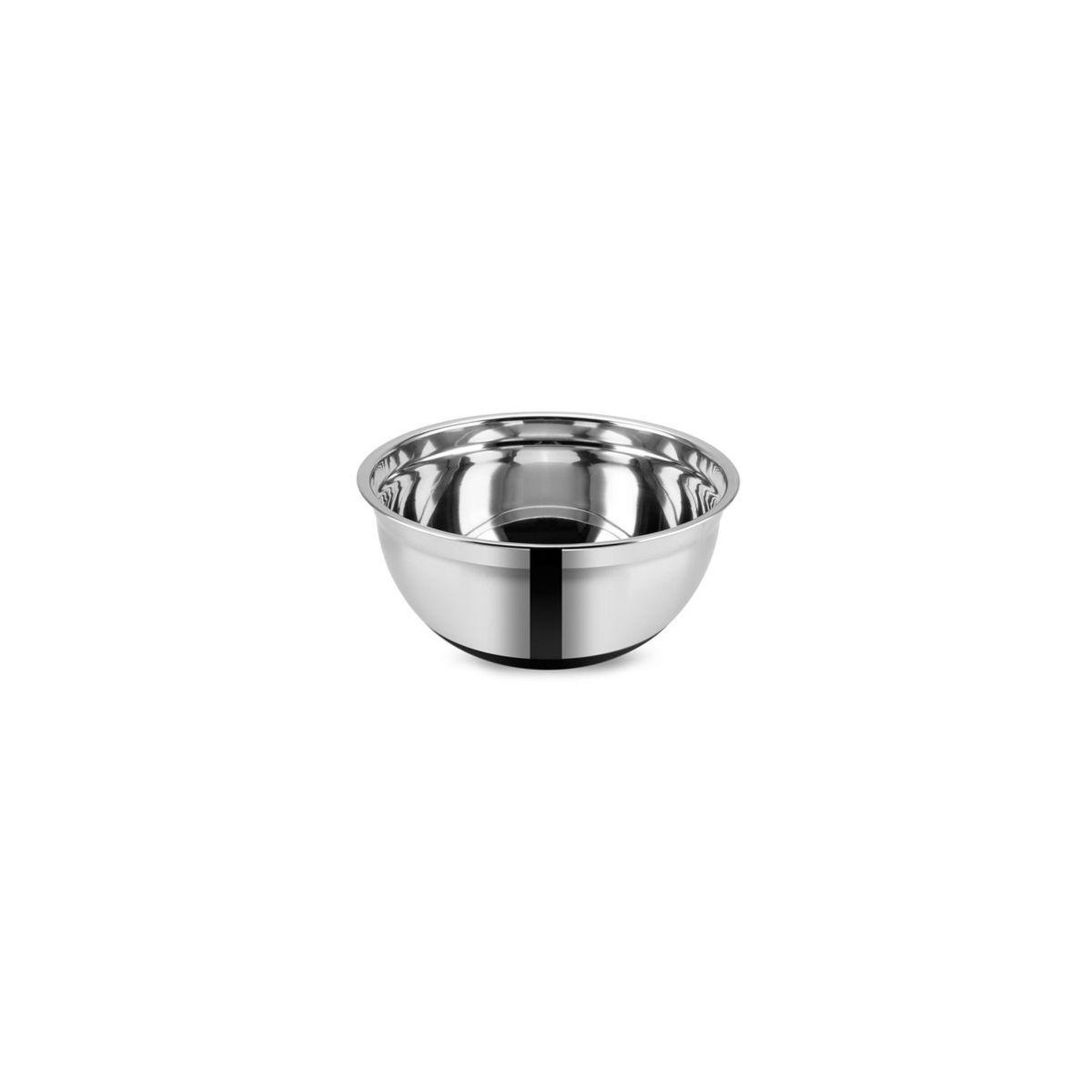 Voir la diapositive 1 : MENASTYL Bol cul de poule inox 17,8 x 9 cm