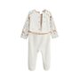 Voir la diapositive 3 : Petit Béguin Pyjama bébé en velours Nino