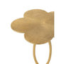 Voir la diapositive 2 : Paris Prix Table d'Appoint Design Fleur  Tiana  61cm Or