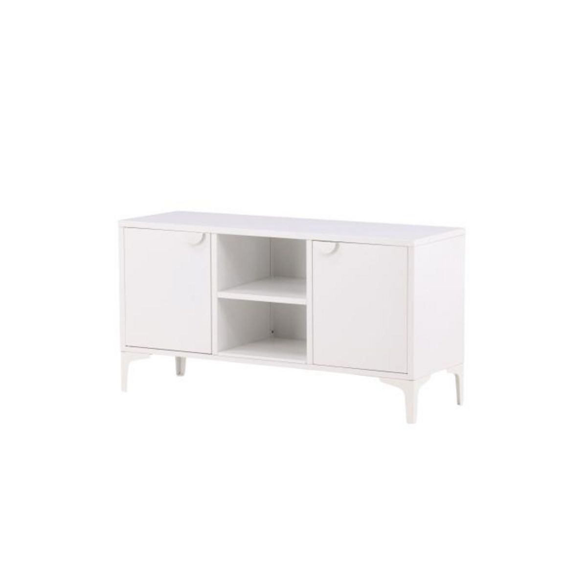 Paris Prix Meuble TV 2 Portes  Piring  120cm Blanc