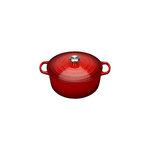 Le Creuset Cocotte Le Creuset Ronde Signature 28 cm Cerise