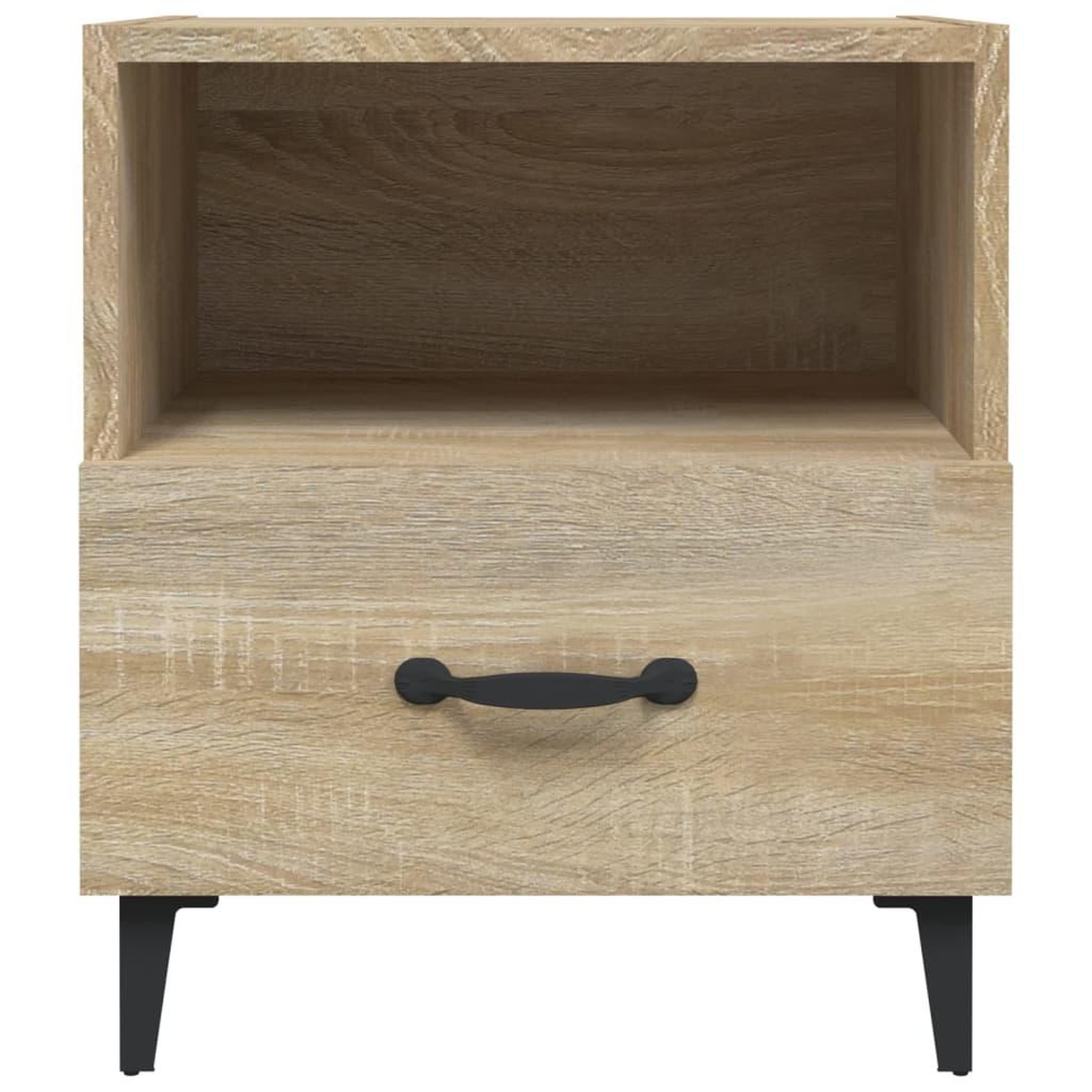 Voir la diapositive 4 : VIDAXL Tables de chevet 2 pcs Chene Sonoma Bois d'ingenierie