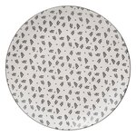 SECRET DE GOURMET Lot de 6 Assiettes Plates  Iris  26cm Beige