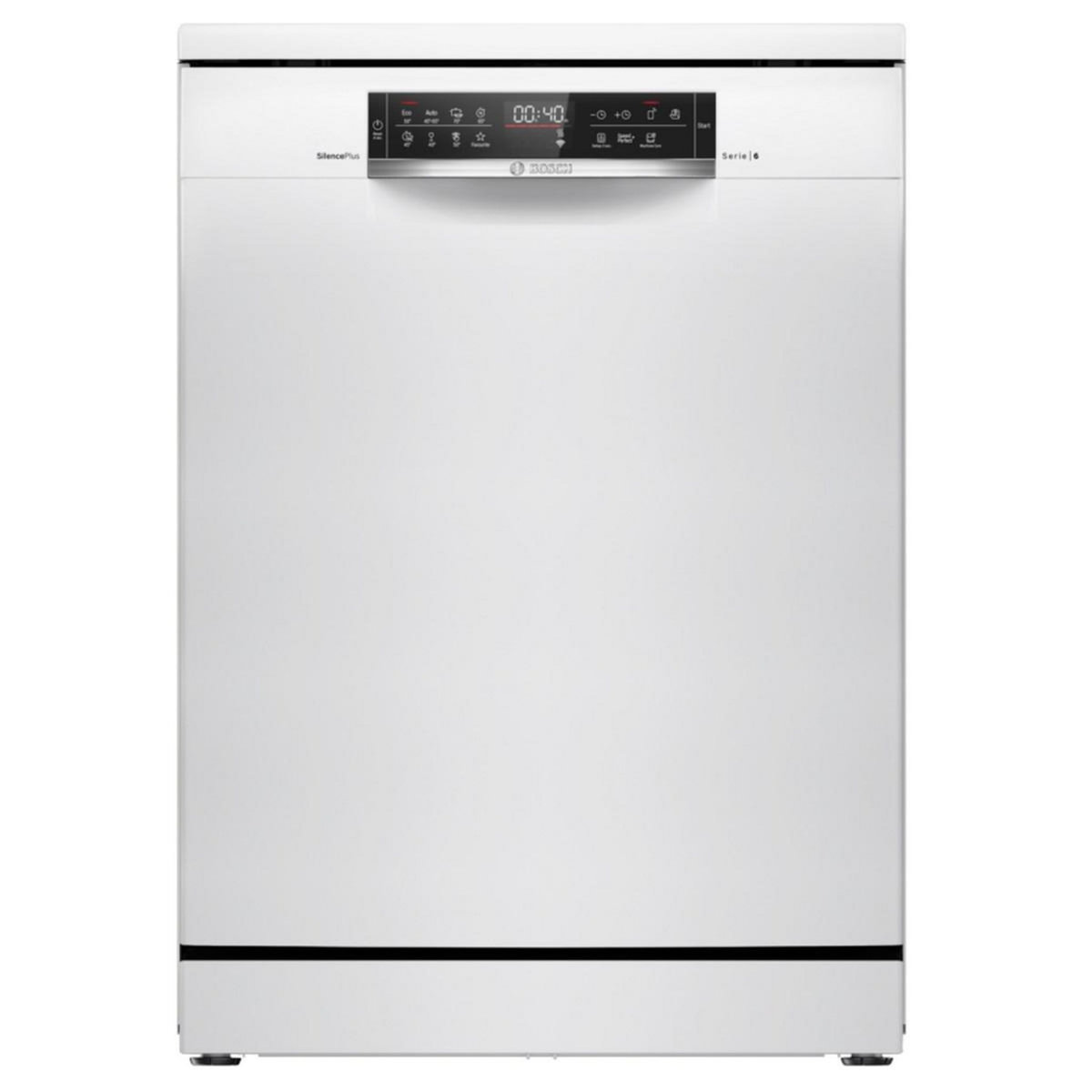 BOSCH Lave-vaisselle 60cm 14 couverts 40db blanc - SMS6ECW04E