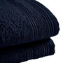Voir la diapositive 2 : COTON PUR Lot de 2 serviettes invité  Spa  30 x 50 cm / 400 gr/m² -  - Lot de 2 Serviettes invité 30 x 50 cm