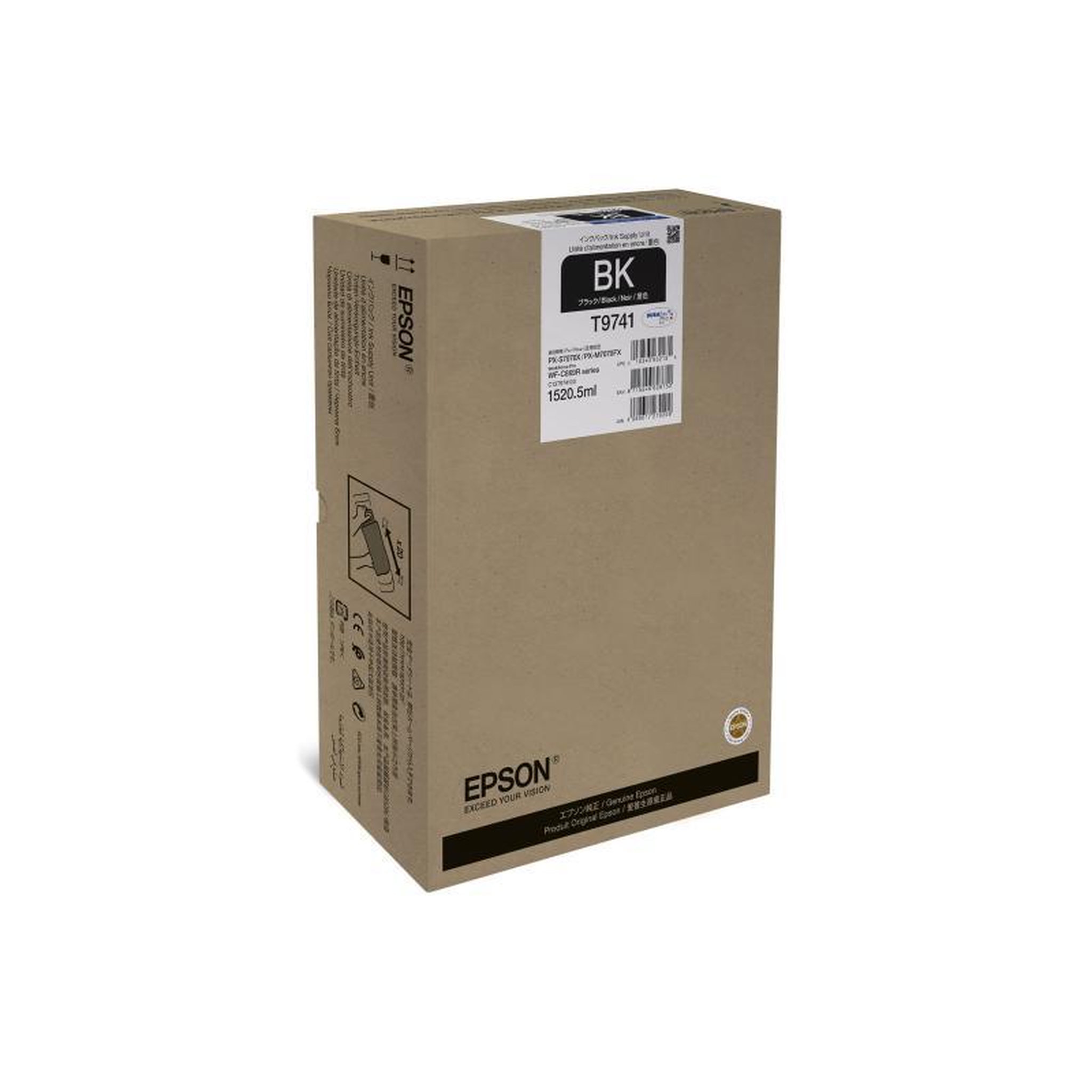 Epson Epson Ink T9741 Black Schwarz (C13T97410N)
