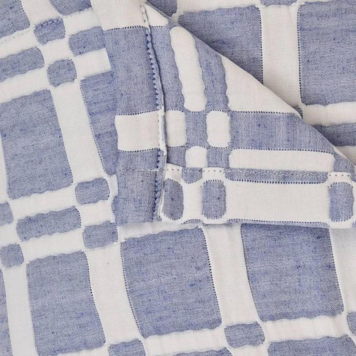 ATMOSPHERA Dessus de Lit Réversible  Nuvia  240x260cm Bleu