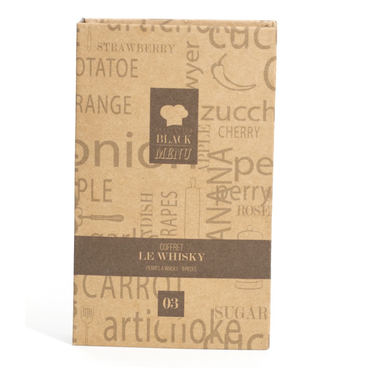 Coffret de 8 pierres a wihsky 