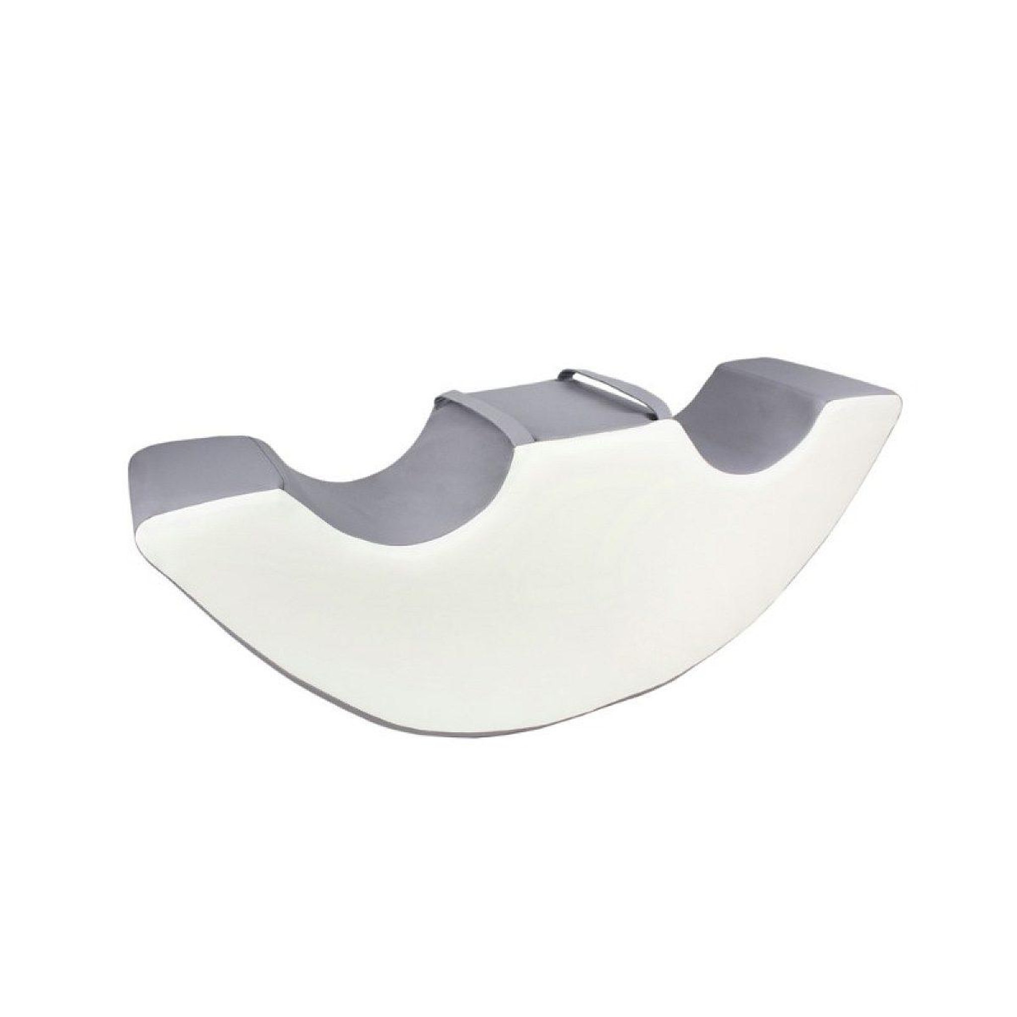 VELINDA Duo rocker bloc en mousse blanc gris