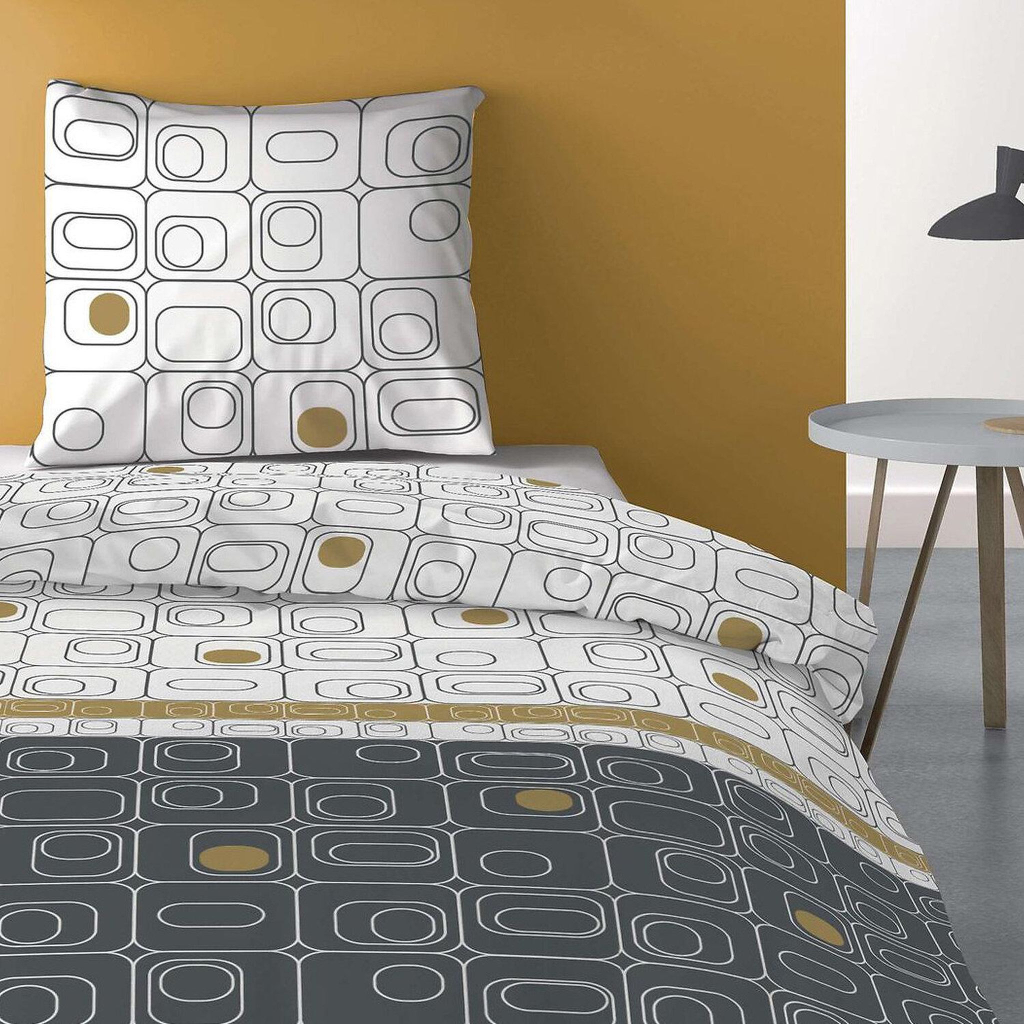 Voir la diapositive 3 : Les Ateliers du Linge Parure housse de couette niagara