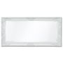 Voir la diapositive 5 : VIDAXL Miroir mural style baroque 100x50 cm blanc