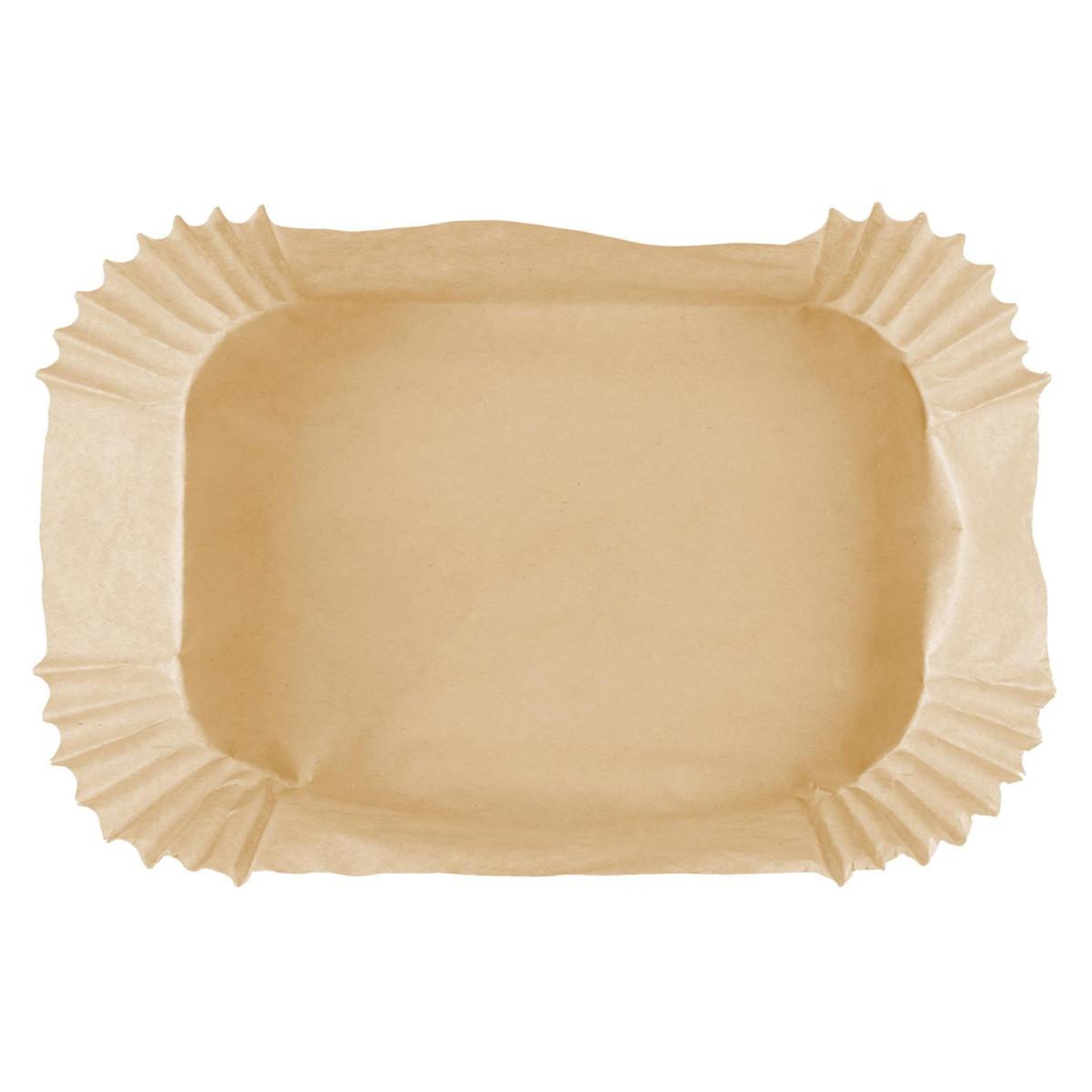 Voir la diapositive 2 : COOK CONCEPT Lot de 50 feuilles de papier cuisson  friteuse à air  20cm marron