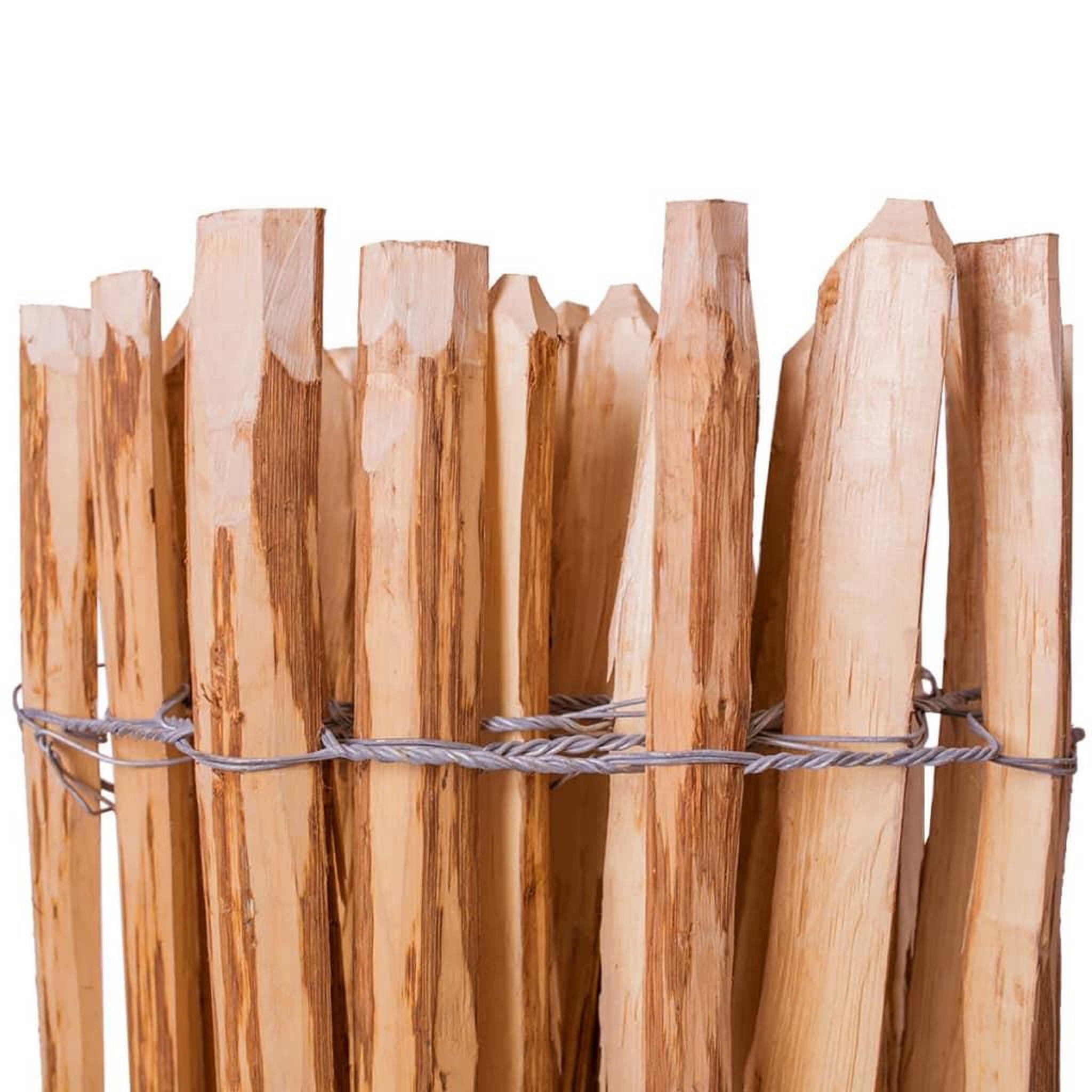Voir la diapositive 3 : VIDAXL Cloture a piquets Bois de noisetier 120x250 cm