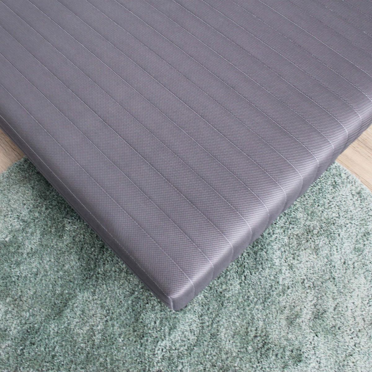 IDLITERIE Sommier à latte 3d gris anthracite