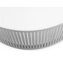 Voir la diapositive 5 : BEST MOBILIER Sally - table basse ronde - blanc - 75 cm