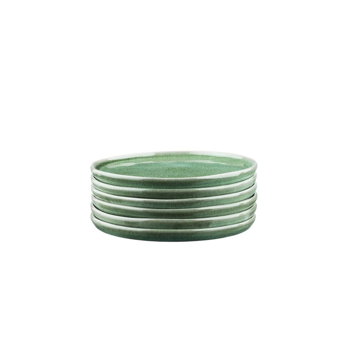 BJORN Assiette MAGMA Ø20cm - 6 pièces - Menthe