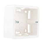 Legrand Cadre blanc sans support VG 40mm 2 modules