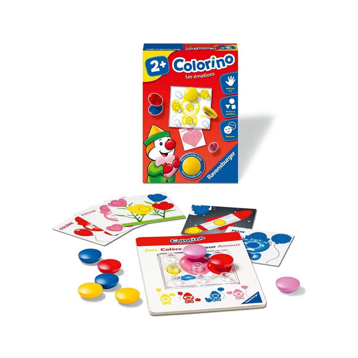 RAVENSBURGER Colorino les emotions en couleurs
