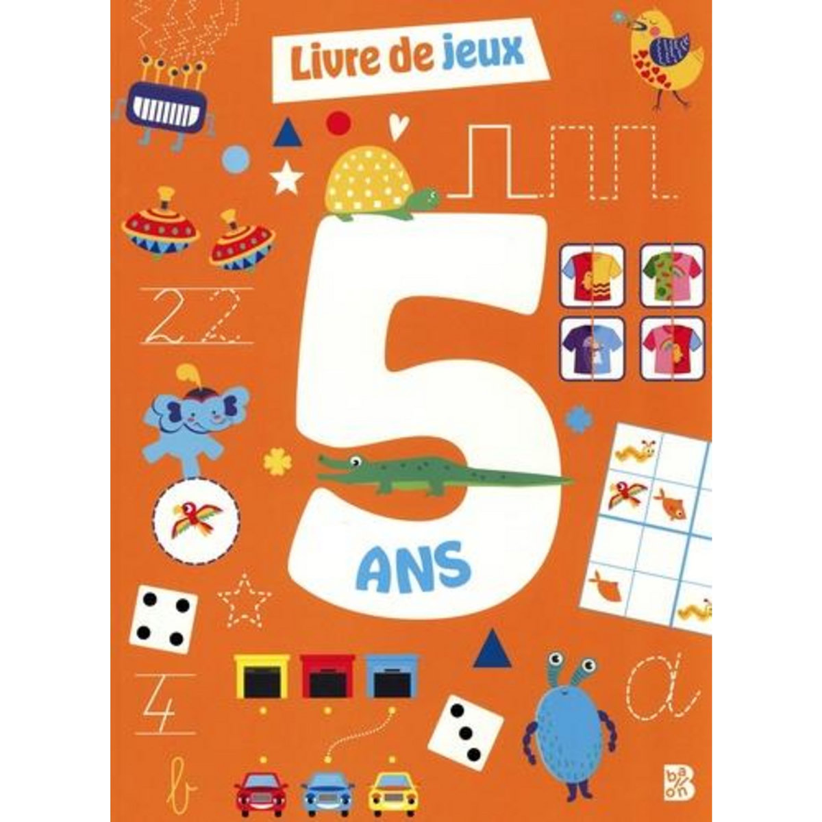 LIVRE DE JEUX 5 ANS, Nicolle Isabelle