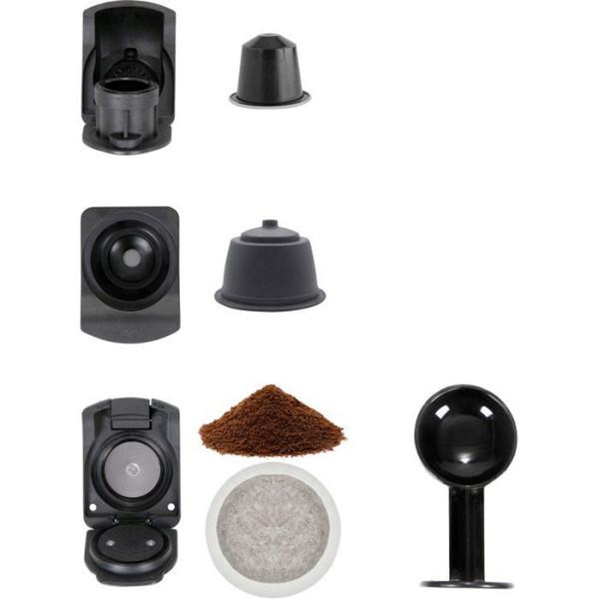 Voir la diapositive 5 : LIVOO Machine à café multi-capsules 4 en 1 0.85l 1400w - dod217c