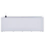 Voir la diapositive 3 : VIDAXL Lit sureleve de jardin et systeme d'arrosage Blanc 100x43x33 cm