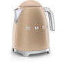Voir la diapositive 2 : SMEG Bouilloire KLF03CHMEU Or mat