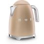Voir la diapositive 2 : SMEG Bouilloire KLF03CHMEU Or mat