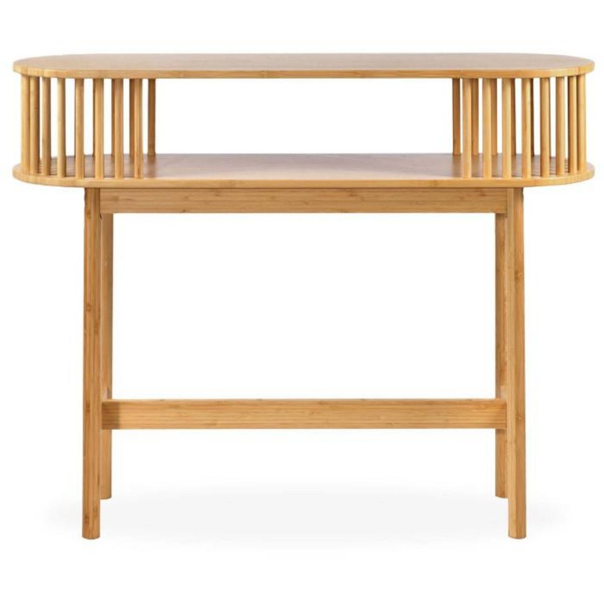 Paris Prix Console Design en Bambou  Giovanni  100cm Naturel
