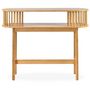 Voir la diapositive 3 : Paris Prix Console Design en Bambou  Giovanni  100cm Naturel