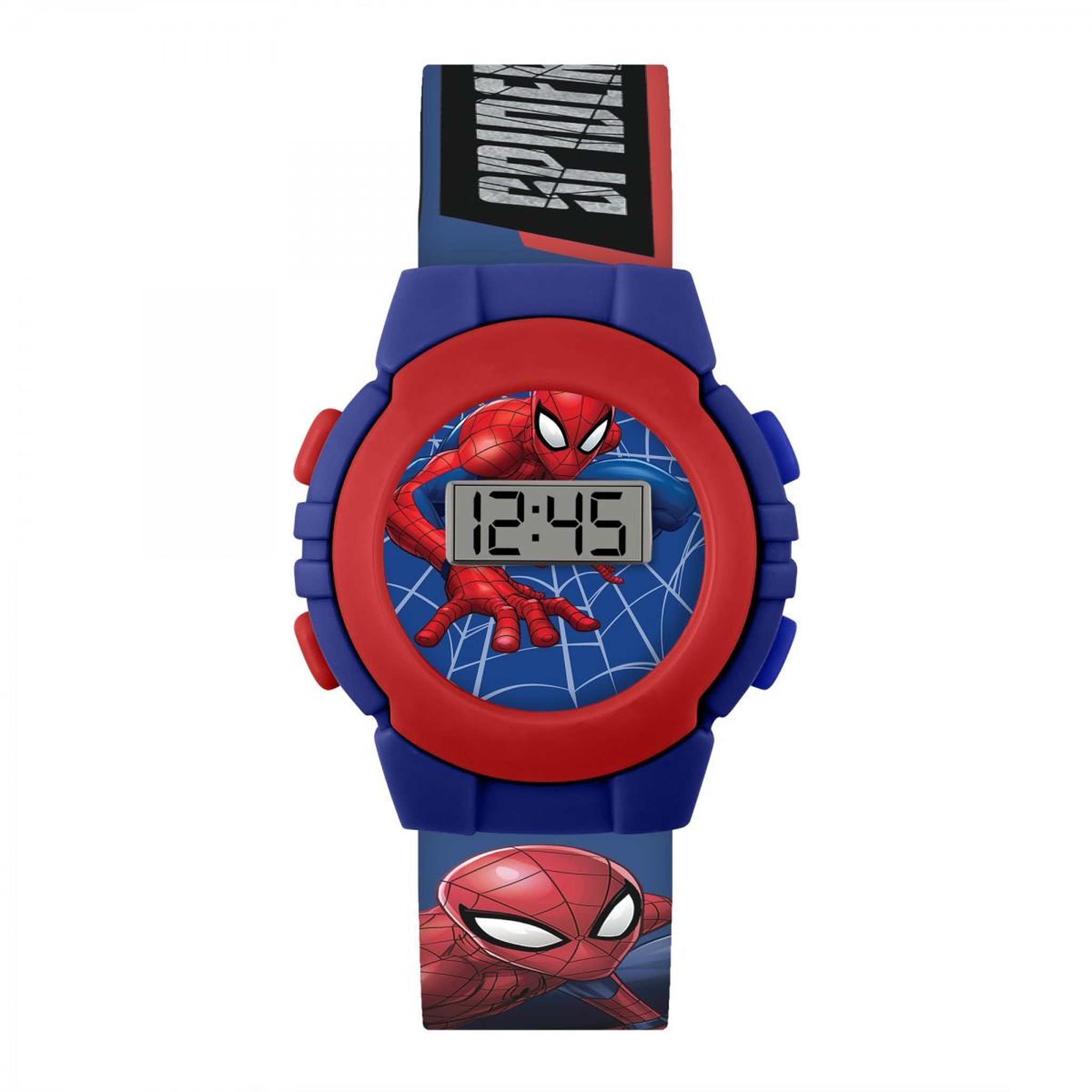 Voir la diapositive 3 : SC CRYSTAL Montre digitale Disney - Spiderman