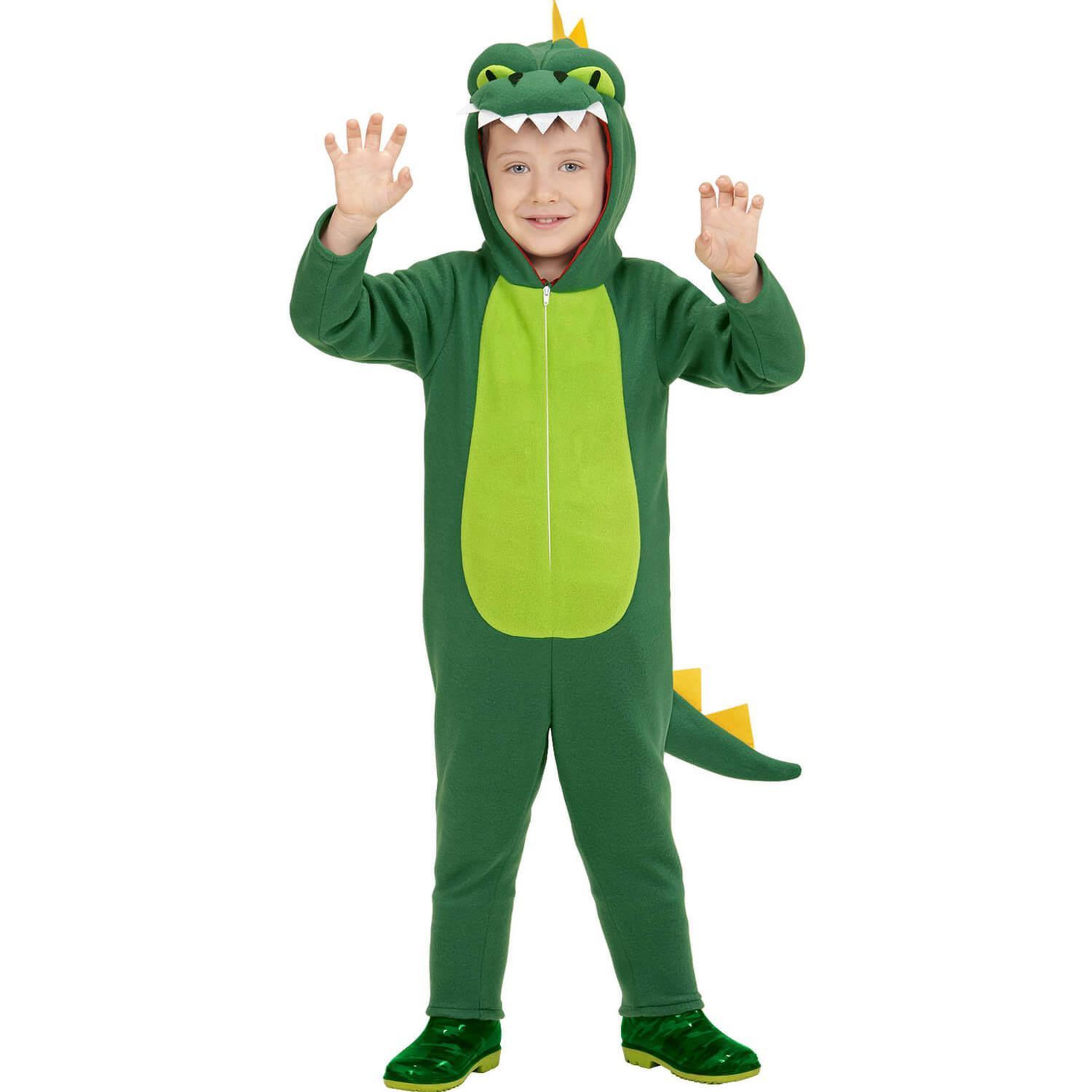Voir la diapositive 1 : WIDMANN Déguisement de dragon - Enfant - 4/5 ans (104 à 110 cm)
