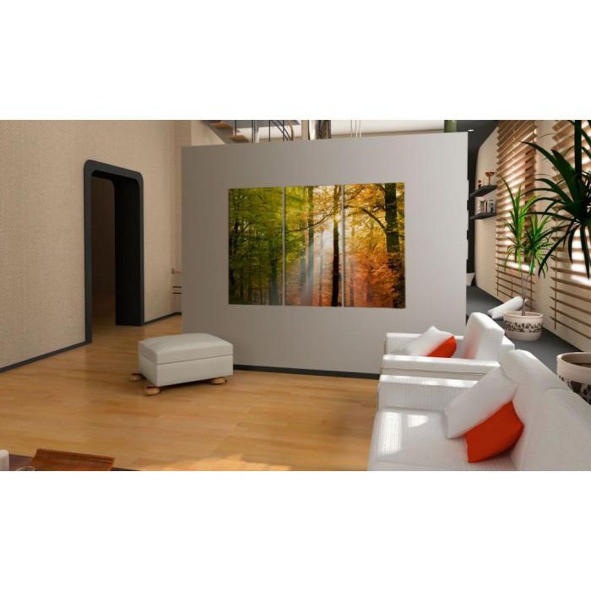 Paris Prix Tableau Imprimé II  Forêt D'automne