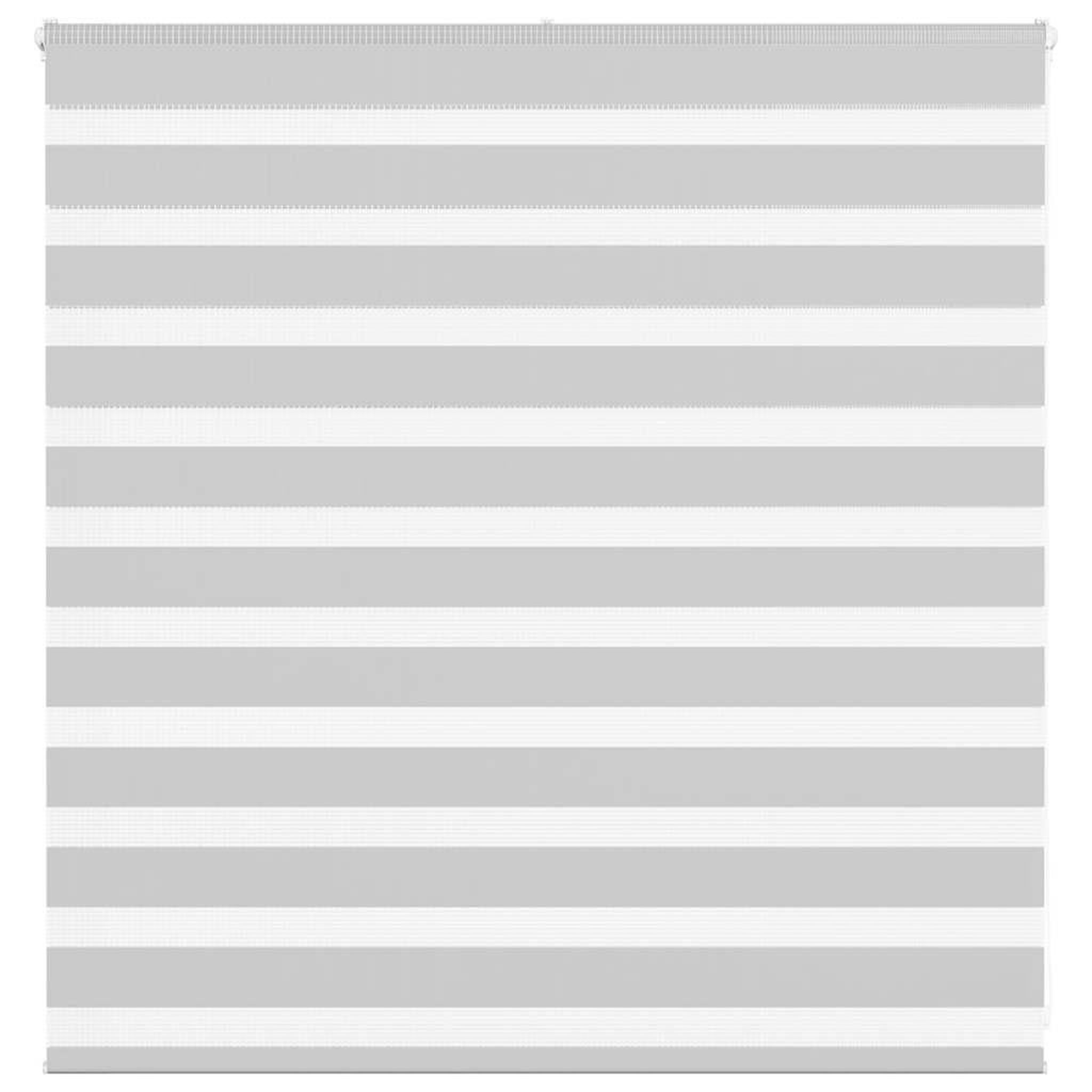 VIDAXL Store zebre gris clair largeur du tissu 135,9 cm polyester
