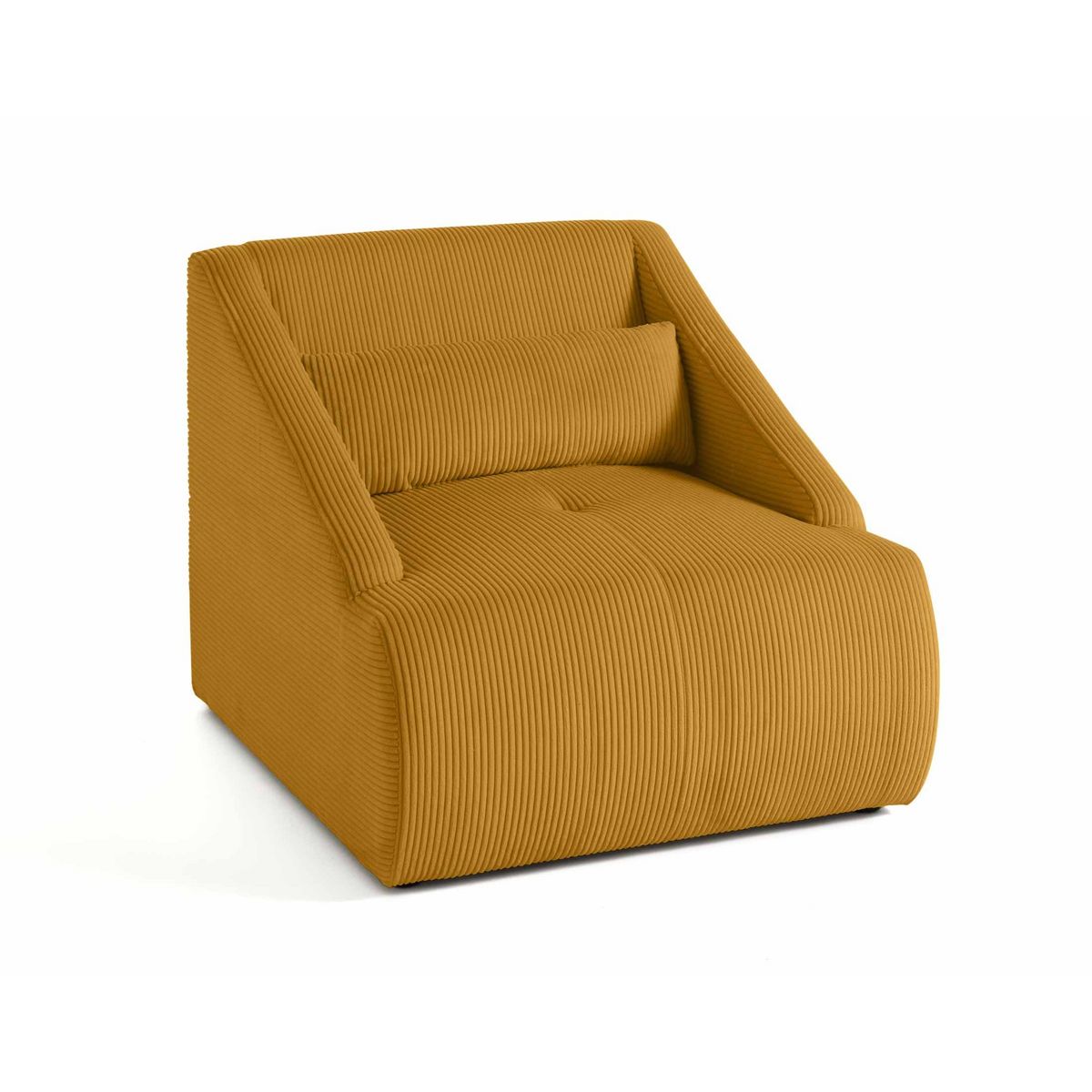 LISA DESIGN Onyx - fauteuil - en velours côtelé