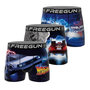 Voir la diapositive 1 : FREEGUN Lot de 3 boxers homme Back to the future