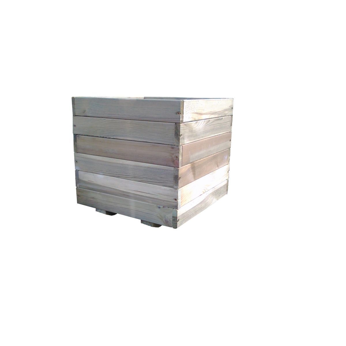 GARDENSTAR Bac carré lame 40x40x39 cm